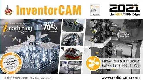 InventorCAM 2021 SP5 HF1 for Autodesk Inventor 2018-2022 x64 破解版下載
