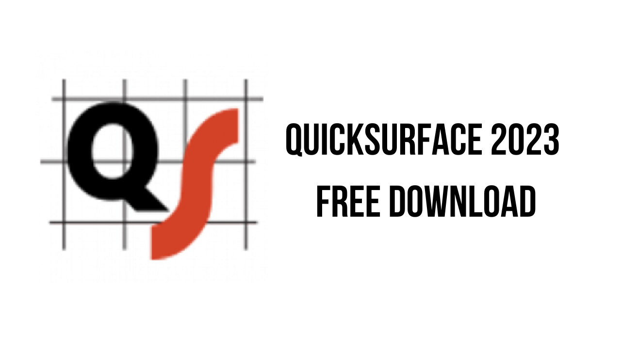 Quick Surface 2023 v6.0.6 永久破解版下載 crack