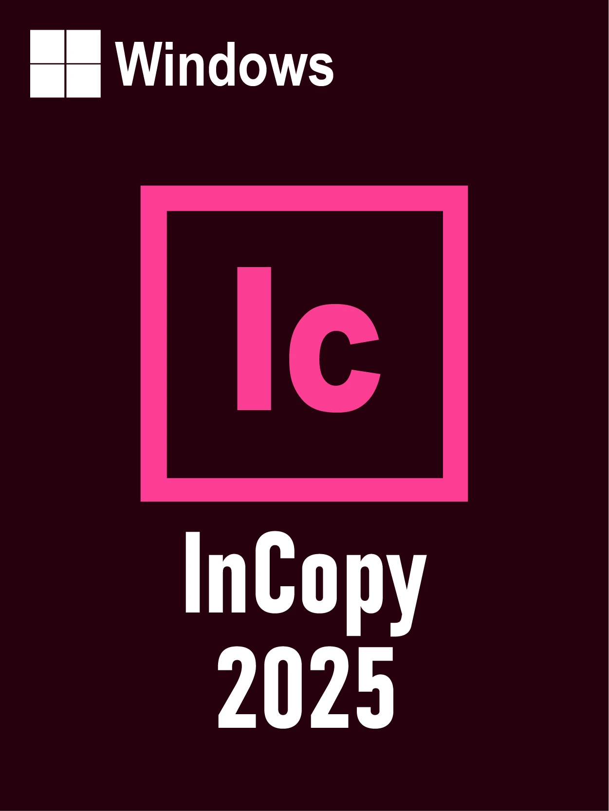 Adobe InCopy 2025 v20.0 台灣繁體IC破解檔下載 crack